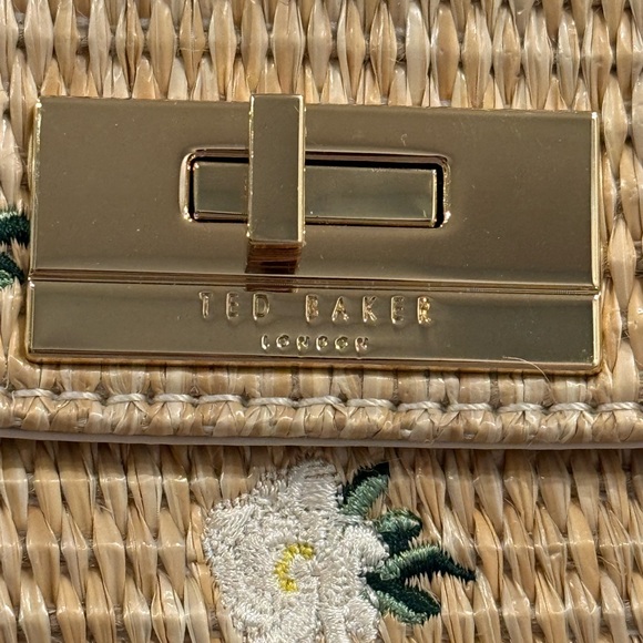 Ted Baker London Floral Embroidered Mini Bag NWT - Picture 4 of 10